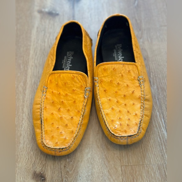 Belvedere Ostrich Loafers main image 4